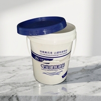 Seau à peinture en latex PP imprimable avec logo personnalisé, imprimé sur mesure pour les fabricants de revêtements, vente en gros, livraison en vrac