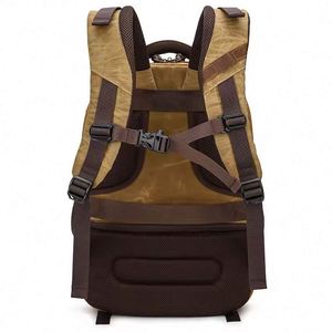 Sac à dos pour appareil photo vintage, imperméable, avec port USB, grand format, pour ordinateur portable, voyage, échantillon gratuit - Product Image 3