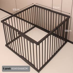 Indoor Teddy <span class=keywords><strong>Corgi</strong></span> Kennel <span class=keywords><strong>Cage</strong></span> recinzione staccabile in metallo recinzione per cani per animali domestici - Product Image 6