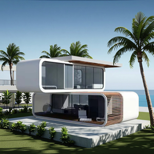 Casa Prefabricada Personalizada em Forma de Maçã, Dupla Camada, Com Quarto Único, Totalmente Mobiliada, Casa Container com Terraço - Product Image 6