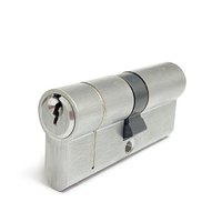 Cylindre de serrure de porte Euro anti-perçage et anti-effraction de haute qualité et sécurisé, simple ou double, en laiton
