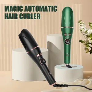 Adjustable Temperature Curling Iron Professional 360 Degree Rotating Wire Rotation Hair Curler