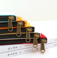 Dompet koin kain asli kelas atas uniseks tas penyimpanan lukisan tangan huruf Costom kualitas tinggi bentuk bulat dompet kanvas polos