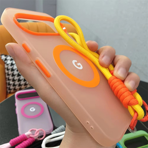 เคสโทรศัพท์กันกระแทกแบบด้านใส สำหรับ Google Pixel 10 9 8 Pro XL 9a 8a 7a 10a พร้อมสายคล้องมือ - Product Image 6