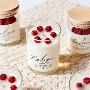 Bougie parfumée en cire de soja personnalisée DKB, décoration florale pour l'ambiance de la maison, chambre à coucher, salon - Product Image 6