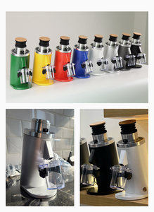 Taşınabilir DF54 elektrikli ev kahve değirmeni paslanmaz çelik çapak ayarlanabilir Espresso ve demlemek için 54mm bıçak ev kullanımı için - Product Image 5