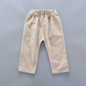 Baby Clothing Kids Brand Ladies Sets Girls Khaki Colored Jeans <b>Pants</b> Suit of China - Product Image 4