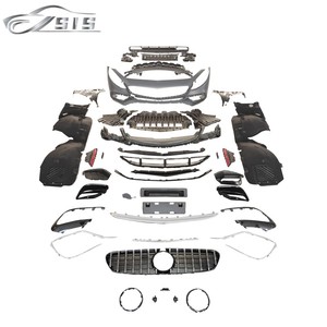 Kit Carrozzeria <span class=keywords><strong>C217</strong></span> per Classe S Coupé <span class=keywords><strong>C217</strong></span> W217 2014-2022, Aggiornamento allo Stile S63, in Plastica PP per Conversione da S Coupé a S63 Coupé <span class=keywords><strong>C217</strong></span> - Product Image 2