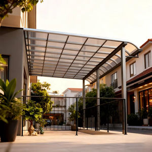 <span class=keywords><strong>Auvent</strong></span> de haute qualité <span class=keywords><strong>en</strong></span> alliage d'aluminium personnalisé, panneau <span class=keywords><strong>en</strong></span> polycarbonate PC, imperméable et résistant au soleil - Product Image 3