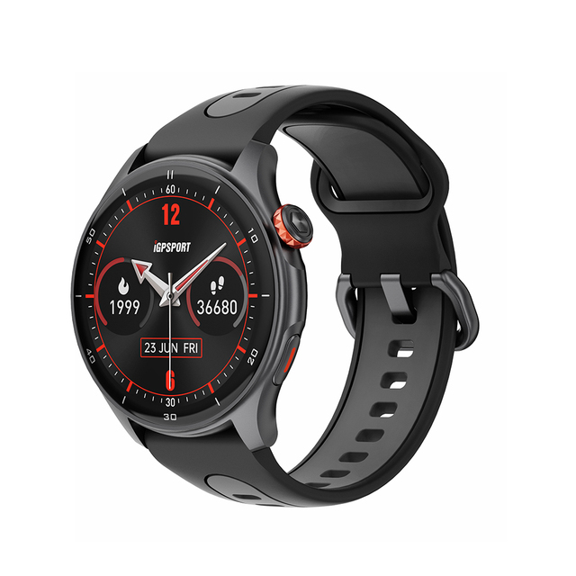 IGPSPORT LW10 AMOLED Fitness Tracker Cycling Running Watch Heart Rate Sleep Monitor BT Call GPS Oxygen Sports Silicone Magnetic