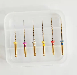 Hoge Kwaliteit SX-F3 <span class=keywords><strong>Niti</strong></span> Pro-Taper Bestand Goud Endo Boor Ruimer Voor Tandheelkundige Laboratoriumkliniek Motor Gebruik Wortelkanaalinstrument - Product Image 4