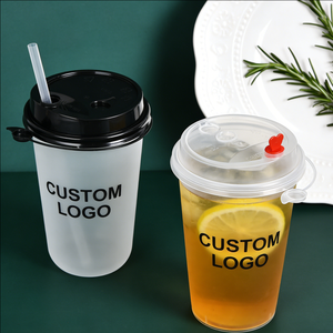 แก้วพลาสติกทรงยูขนาดใหญ่ 18 ออนซ์ 300 มล. แก้วพลาสติกแบบสั่งทำพิเศษสำหรับใช้ในครัว - Product Image 3