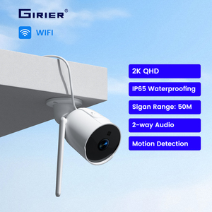 Girier tuya <span class=keywords><strong>Camera</strong></span> an ninh thông minh còi báo động tầm nhìn ban đêm 4MP trong nhà/ngoài trời máy ảnh với âm thanh 2 chiều - Product Image 1