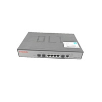 HSGQ-G02 2 Port GPON OLT Terminal Serat Optik 2 PON FTTH FTTX Peralatan Jaringan Akses Broadband dengan 9dB SFP