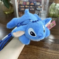 Porte-clés en peluche OEM ODM, animaux mignons (chiot, canard, crocodile), jouet en peluche, pendentif de sac, vente en gros usine