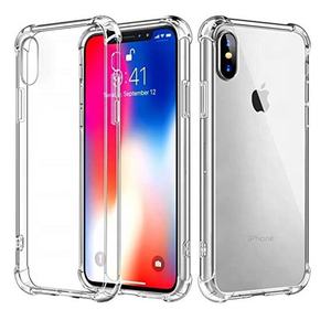Meilleure Vente 2 PIÈCES Trempé D'intimité Lunettes + Antichoc de Téléphone Portable Transparent TPU Clair Pour Iphone <span class=keywords><strong>XS</strong></span> MAX 6.5 pouces - Product Image 1