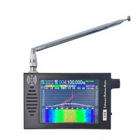 Récepteur radio numérique FM à ondes courtes SDR-V5 DSP avec démodulation SDR, réception FM/AM/MW/SW/AIR-BAND, alimenté par batterie au lithium