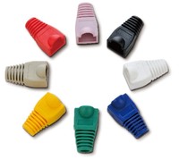 RJ45 Zugentlastungshülse Cat5 Cat6 8P8C Modularer Stecker Schutzhülle