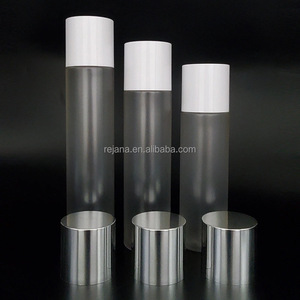 Stock disponibile 60ml 80ml 100ml 120ml 150ml 180ml 200ml bottiglie di siero per bottiglie di toner in PET con finitura opaca satinata con coperchi - Product Image 1