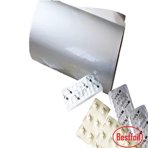 Farmaceutische Verpakking Zacht Humeur 8011 Legering Aluminium Strip Folies Al/Pe Lamineerfolie Voor Capsules Tabletten Pillen Pakket