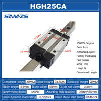 Vente en gros Rail de guidage linéaire CNC HGH Tailles personnalisées Bloc 15-65 Gamme 100-4000mm OEM & Guides linéaires personnalisés disponibles
