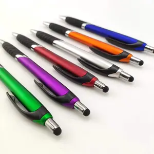 Wholesale Of Touch Screen Pens By Manufacturers Plastic Touch Screen Ballpoint Pens Advertising Pens