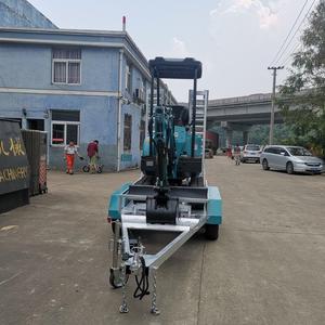 Mini Excavadora Pequeña de Alta Calidad bibo Antspower con Remolque Completo de Construcción de Acero, Capacidad de Carga de 3000 kg y Descarga sin Volteretas - Product Image 5