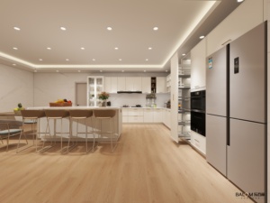Balom تسليم سريع الأمريكية وحدات تصميم حديث خزانة مطبخ منزلية - Product Image 4
