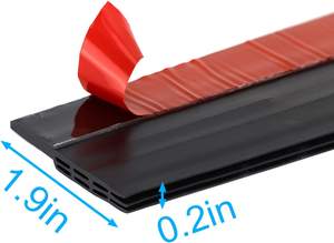 Joint d'étanchéité en silicone pour <span class=keywords><strong>bas</strong></span> <span class=keywords><strong>de</strong></span> <span class=keywords><strong>porte</strong></span> - Product Image 2