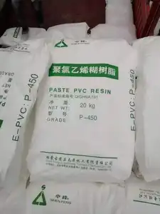 Materia prima plastica in polvere bianca SG5 k67 resina pvc in vendita
