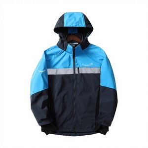 เสื้อแจ็คเก็ตชุดทำงานป้องกันสำหรับผู้ใหญ่ ผ้าโพลีเอสเตอร์เนื้อนุ่ม ระบายอากาศได้ กันน้ำระดับ ANSI Class 1 พร้อมแถบสะท้อนแสง - Product Image 2