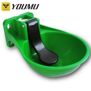 Nhựa Tự Động Bò Nước Bát Chăn Nuôi Màu Xanh Lá Cây Uống Bát Cho Bò Cừu Ngựa Bò Uống Rượu - Product Image 1