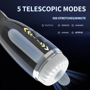 Copa de Masturbación Masculina con Masaje de Pulso, Impermeable, Telescópica y Giratoria, con Vibración Automática y Diseño de Bolsillo para Hombres - Product Image 5