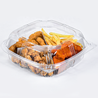 Boîte de rangement jetable en plastique transparent pour desserts et gâteaux, avec couvercle articulé, en PET, pour pâtisseries et gâteaux à emporter – Offre Spéciale