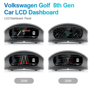 <b>Digital</b> Instrument Cluster <b>for</b> Volkswagen Golf 5 2004-2009 12.3 Inch LCD <b>Car</b> Dashboard Panel - Product Image 1