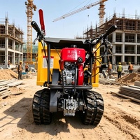 500 kg Mini-Raupentransporter, 0,5 Tonnen Raupenkipper für Landwirtschaft, Bergbau und Baustellen