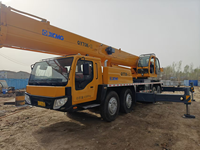 Grue d'occasion QY70K /2 de 70 tonnes, équipement authentique, utilisée mais non abusée, meilleur prix, moteur, hauteur de levage 40m, vente chaude