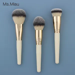 BELLEZA luxury highend custom powder finish veil big powder Kabuki brush