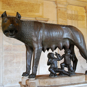 Sculpture de loup sauvage moderne en bronze, impression numérique, pour décoration de jardin et de rue, personnalisable, moulage poli, objet d'art de collection - Product Image 6