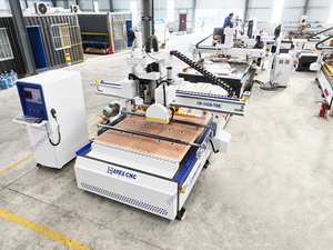 Routeur CNC ATC multifonctionnel 4x8 pieds avec <span class=keywords><strong>scie</strong></span> 4 axes, vision CCD <span class=keywords><strong>pour</strong></span> la découpe de panneaux de bois, découpe oscillante de matériaux flexibles - Product Image 3