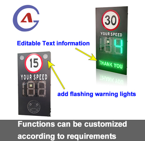 Máy đo tốc độ Radar hệ thống giao thông tốc độ Radar - Product Image 3