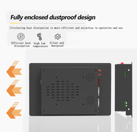 Panel PC Táctil Industrial Todo en Uno, Personalizado, para Exteriores, Impermeable IP67, Capacitivo Integrado, Android 7, 10, 15 Pulgadas