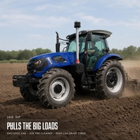 Tracteurs agricoles avec cabine climatisée et attelage trois points pour les entrepreneurs en production agricole