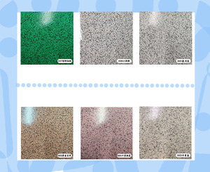 Revêtement de sol époxy effet marbre brillant, peinture imperméable, époxy intérieur et extérieur, peinture de sol autonivelante au sable coloré - Product Image 6