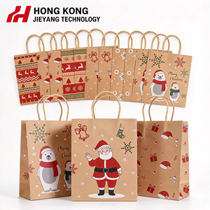 Bolsas de Papel Kraft Impresas con Logotipo Personalizado al por Mayor para Ropa, Comestibles, Restaurantes y Comida Rápida para Llevar, Disponibles con Asas - Product Image 1