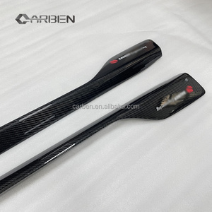 Spoiler Laterale in Fibra di Carbonio - Stile GTA-<span class=keywords><strong>M</strong></span>, Compatibile con Kit Paraurti <span class=keywords><strong>Alfa</strong></span> <span class=keywords><strong>Romeo</strong></span> Giulia - Product Image 2