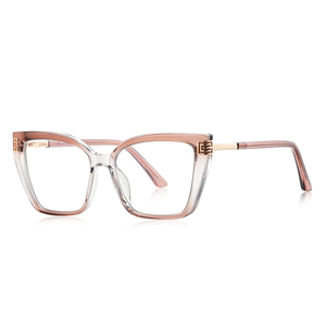 Modèle 2260 Lunettes optiques mode pour femmes Montures de lunettes œil de chat Logo personnalisé TR90 Cadre optique prêt pour <span class=keywords><strong>myopie</strong></span> - Product Image 6