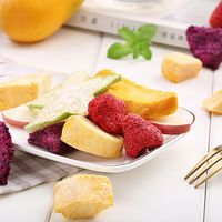 Vente en gros de chips de fruits secs FD, fruits mélangés, 100% naturels, durian, fraises, figues, mangue, pêche jaune