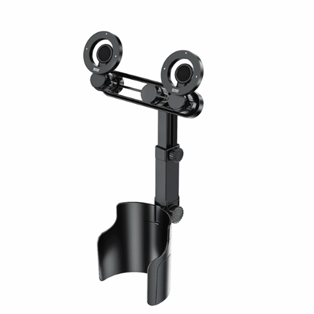 3 in 1 Magnetic Car Cup Phone Holder 360 Rotation Strong Magnet Universal Car Cup Holder for MagSafe and All Smartphones