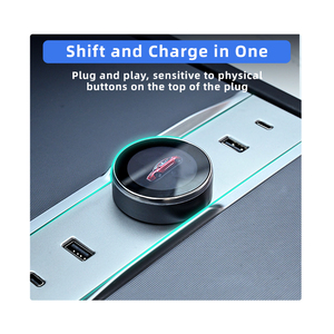 Tesla lcd điều khiển thông minh dock mở rộng dock <span class=keywords><strong>gearshift</strong></span> chức năng núm thông minh cho tesla mô hình 3 phụ kiện vùng cao - Product Image 4